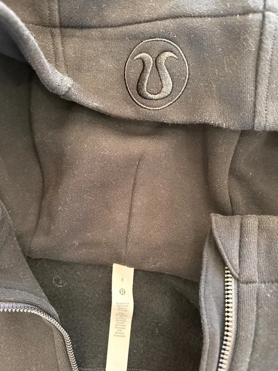 lululemon athletica Women’s Scuba Full-Zip Hoodie — Black - Picture 6 of 6